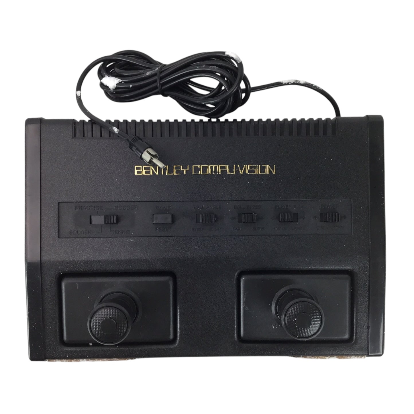 Bentley Compu-Vision Pong Clone Console - In Box - 1980s - Untested