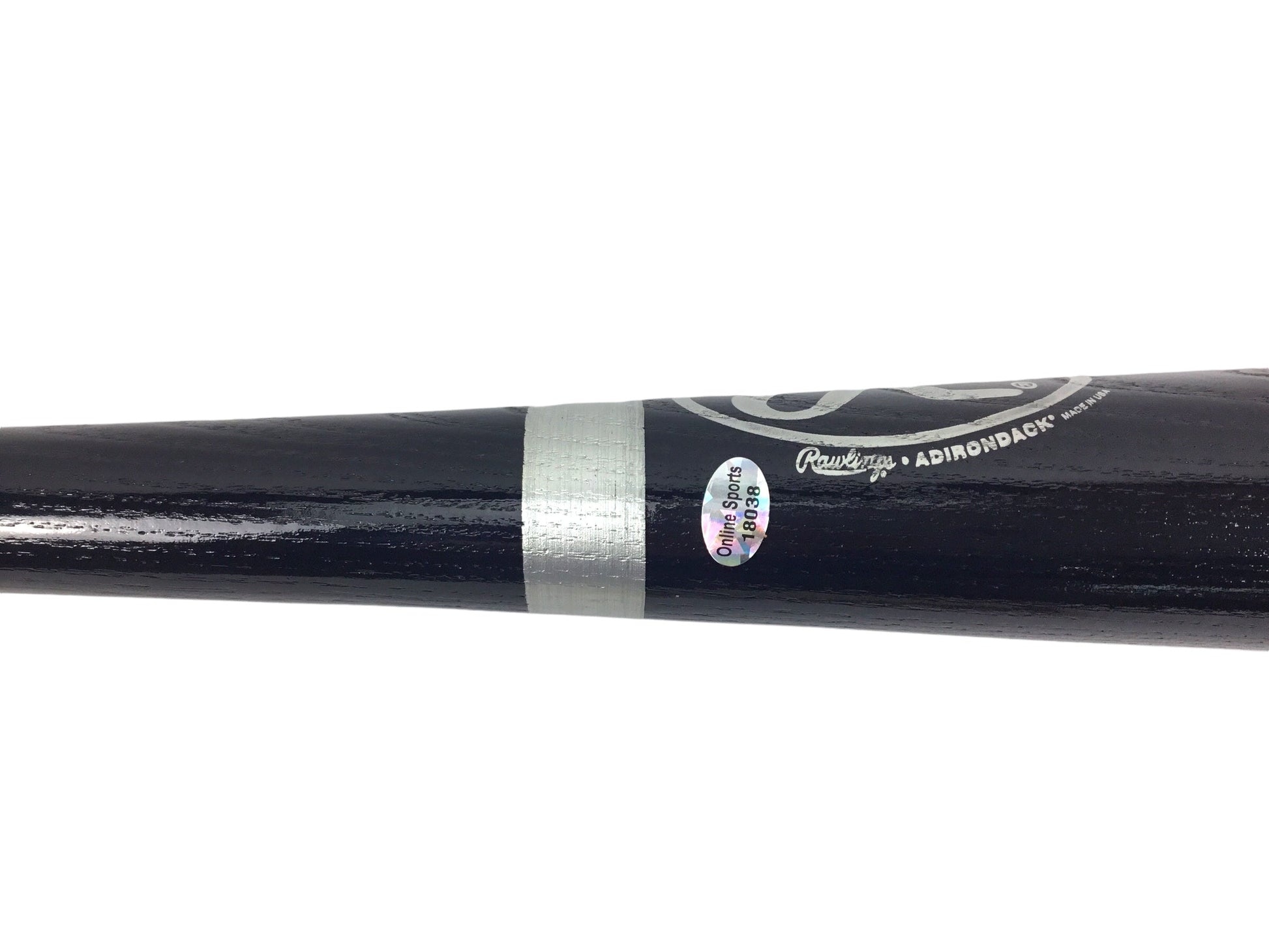 Bernie Williams New York Yankees Autographed Black Rawlings Adirondack Big Stick Wooden Bat