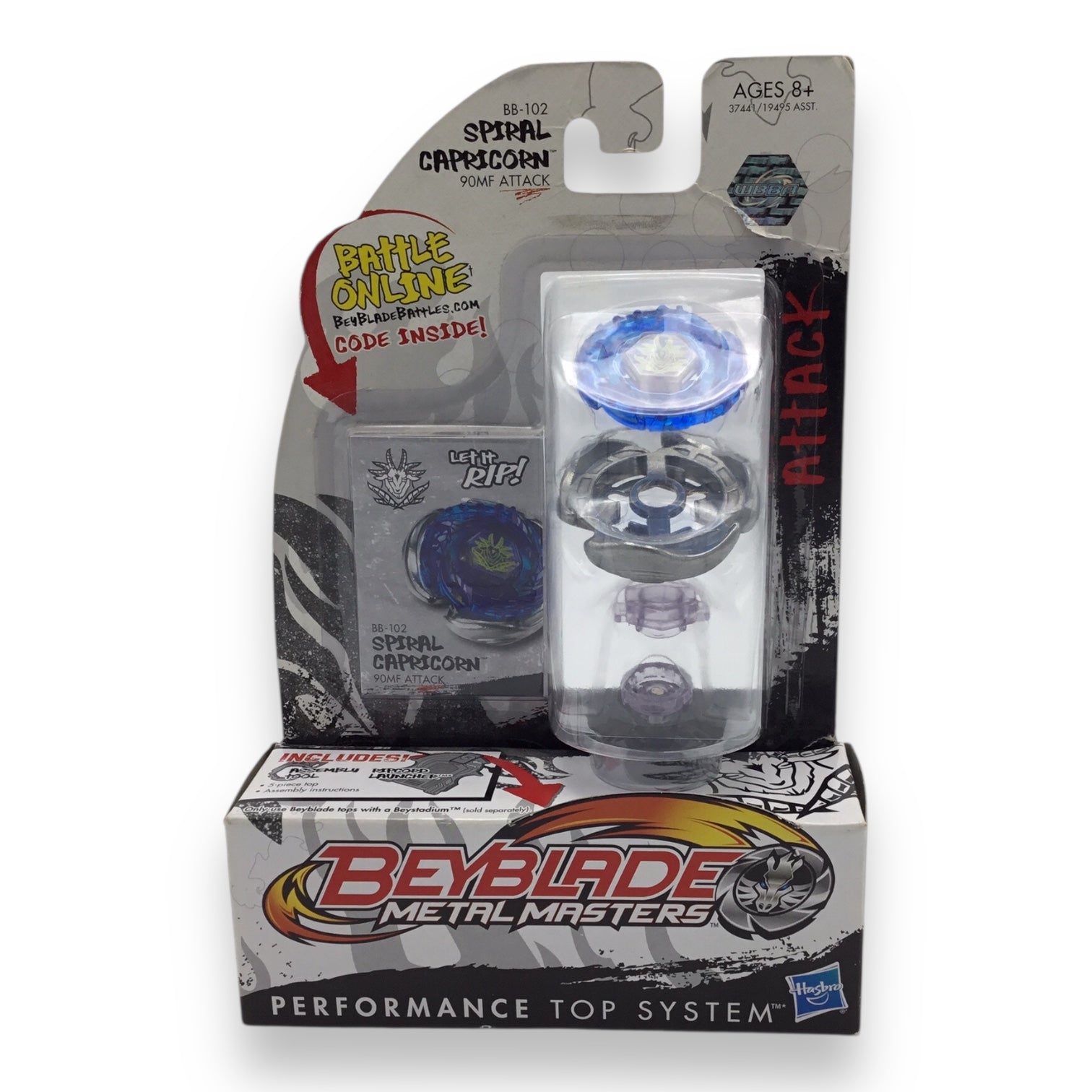 Beyblade Metal Masters - Spiral Capricorn BB-102 / 90MF Attack