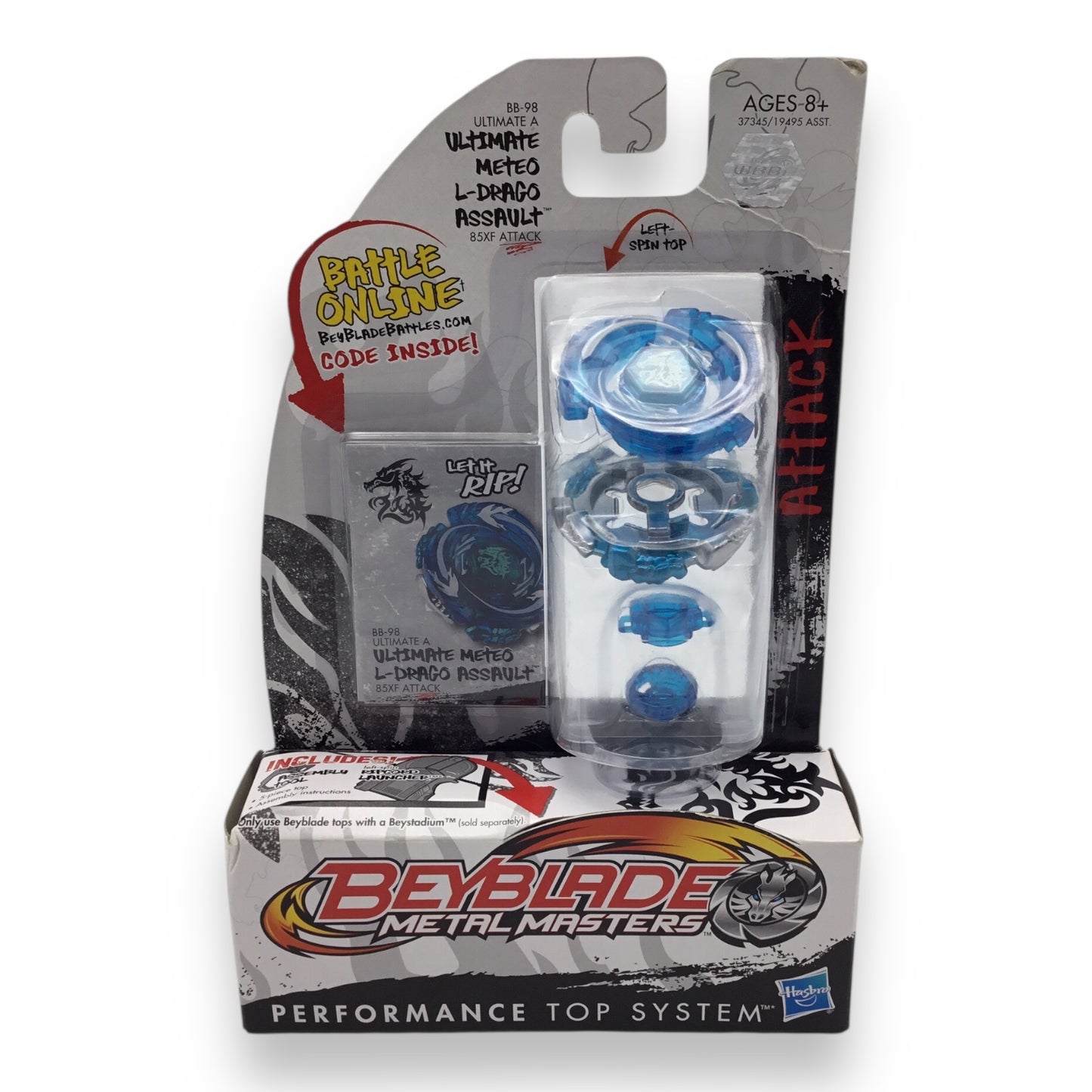 Beyblade Metal Masters Ultimate Meteo L Drago Assault BB 98 85XF A beyblade-metal-masters-ultimate-meteo-l-drago-assault-bb-98-85xf-a