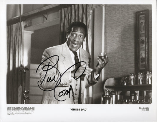 Bill Cosby Signed Photo 8x10 in Ghost Dad