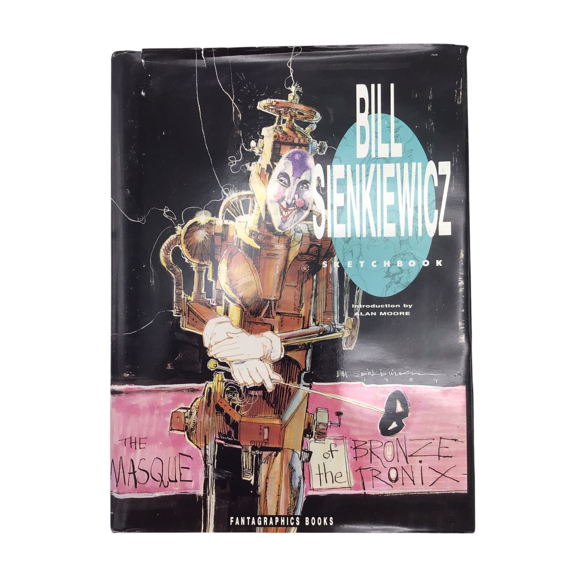 Bill Sienkiewicz Sketchbook Hardcover – Signed & Numbered 152/1300, Fantagraphics 1990