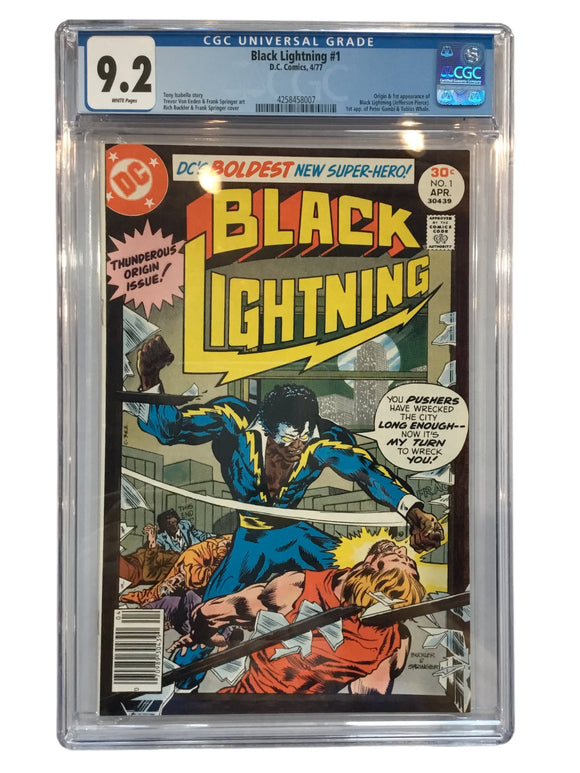Black Lightning #1 - DC 1977 - CGC 9.2 - First Appearance of Black Lightning