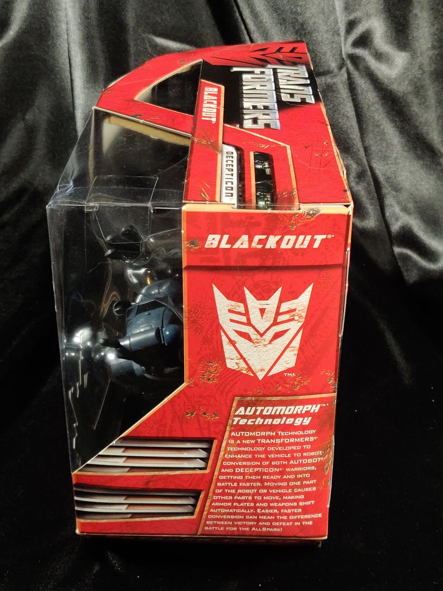Blackout Transformers Premium Series Decepticon 2008 New in Box