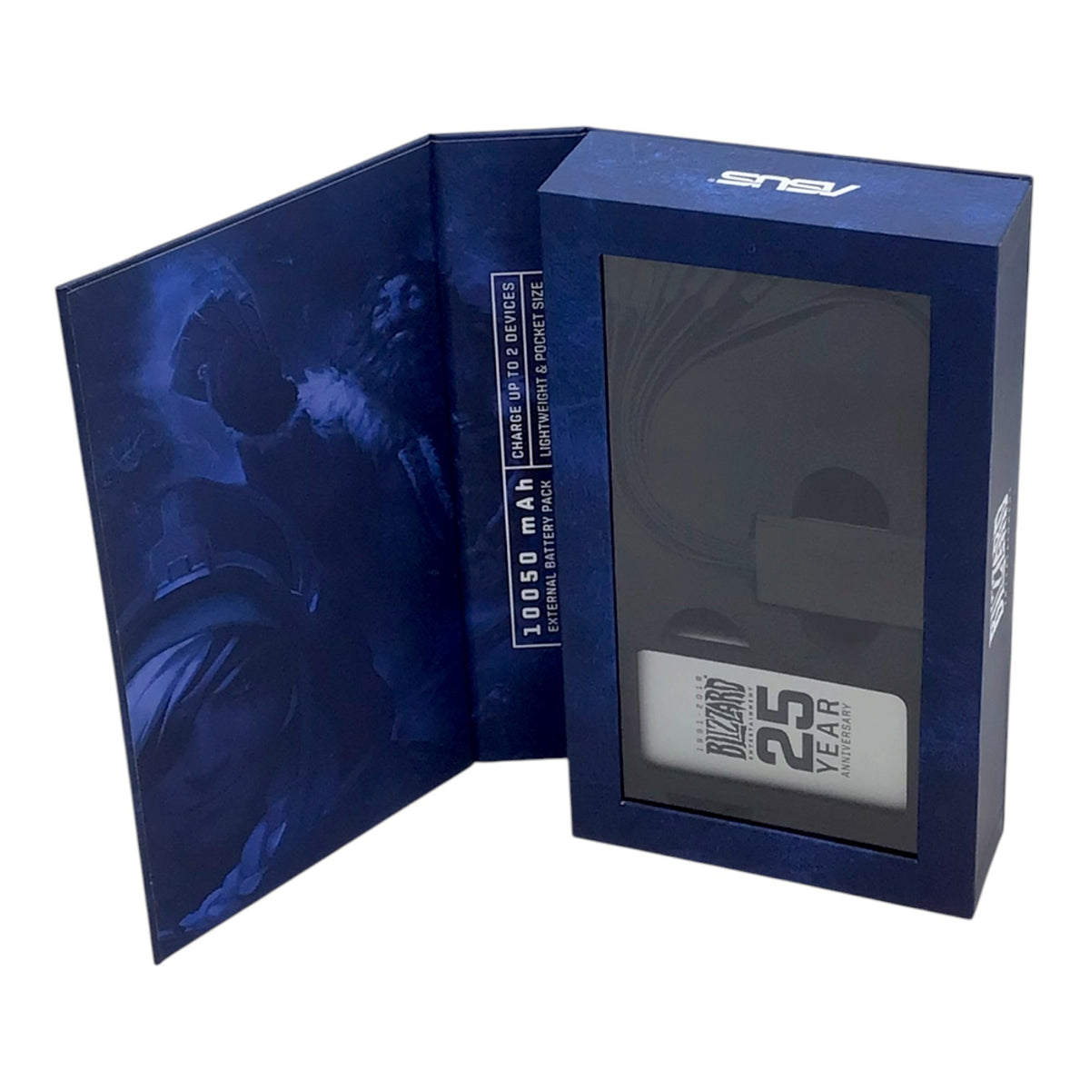 Blizzard Entertainment 25th Anniversary 10050mAh Power Bank – 2016 Employee Exclusive Holiday Collectible