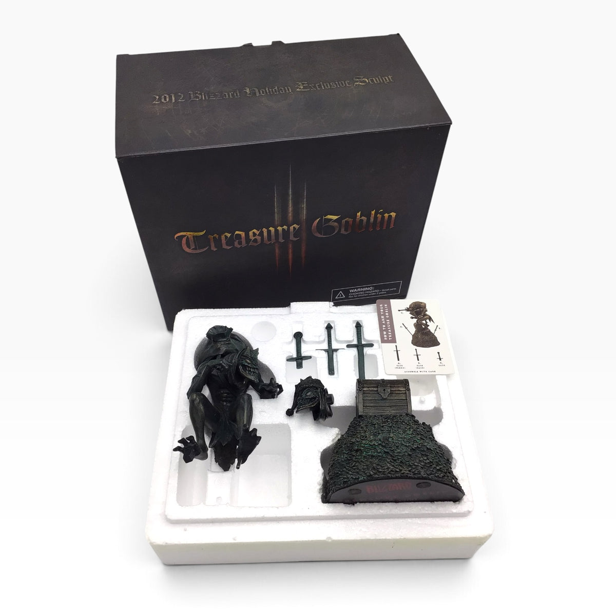 Blizzard Entertainment Treasure Goblin Sculpture – Diablo III Blizzard Holiday Exclusive Figure (2012) – #478/4200