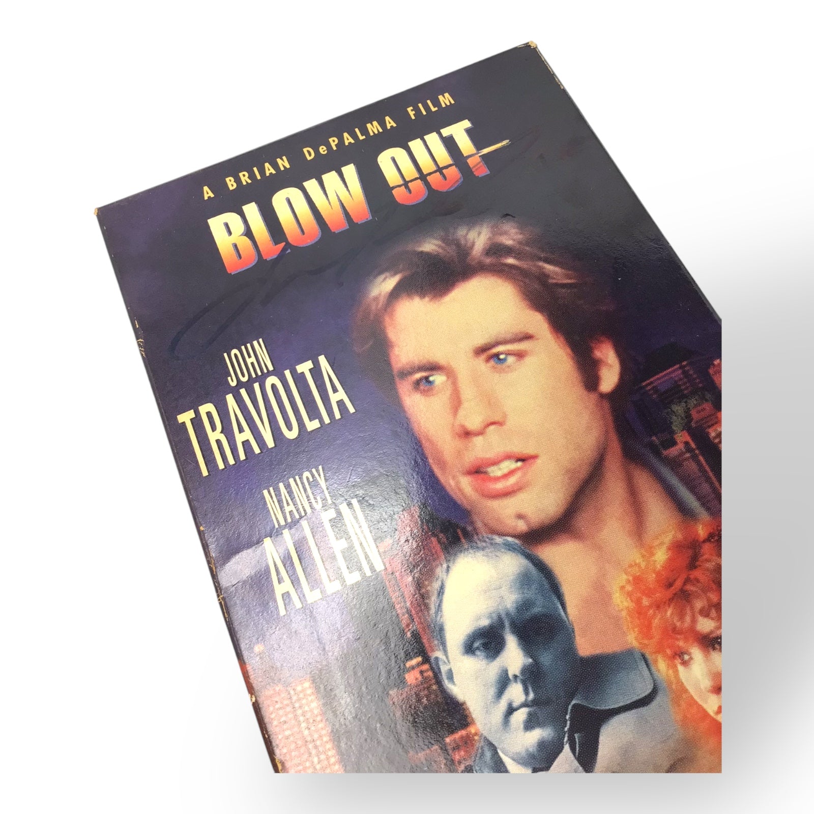 Blow Out – John Travolta Signed VHS Tape – JSA Authenticated COA