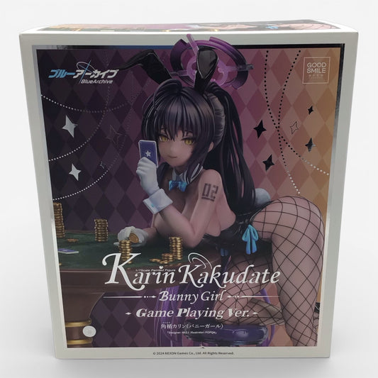 Blue Archive Karin Kakudate Bunny Girl 1/7 Scale Figure - Game Playing Version