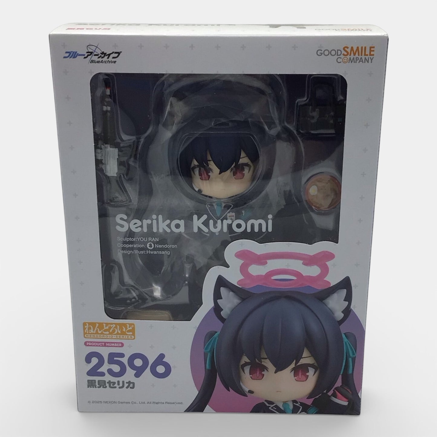 Blue Archive Serika Kuromi #2596 Nendoroid with Special Base - New in Box,