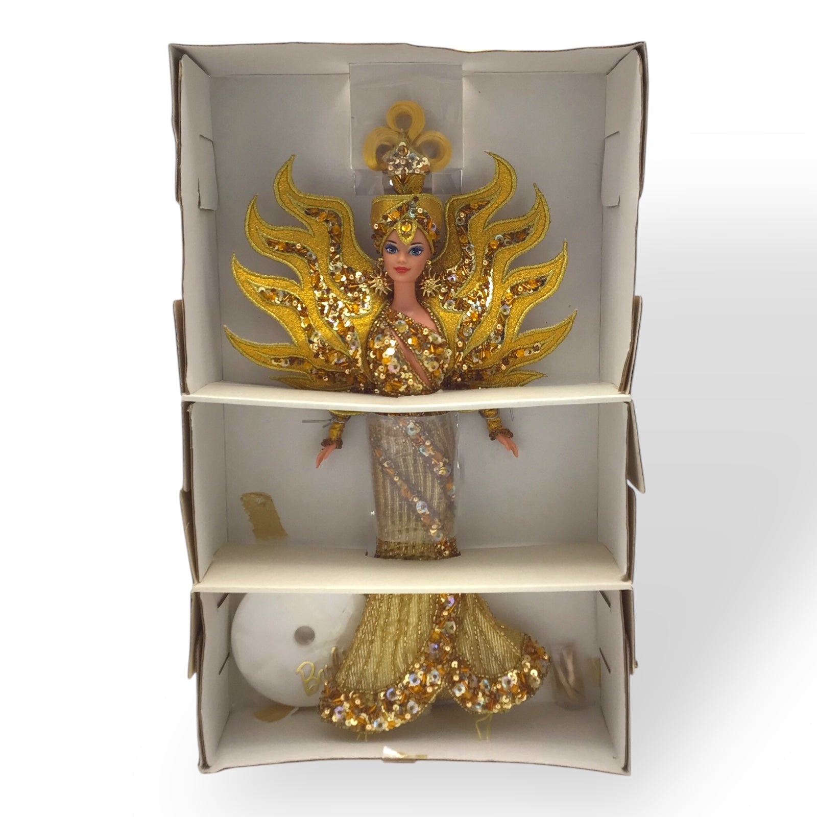 Bob Mackie Barbie Goddess of the Sun & Moon Goddess Dolls Set of 2 in Original Box