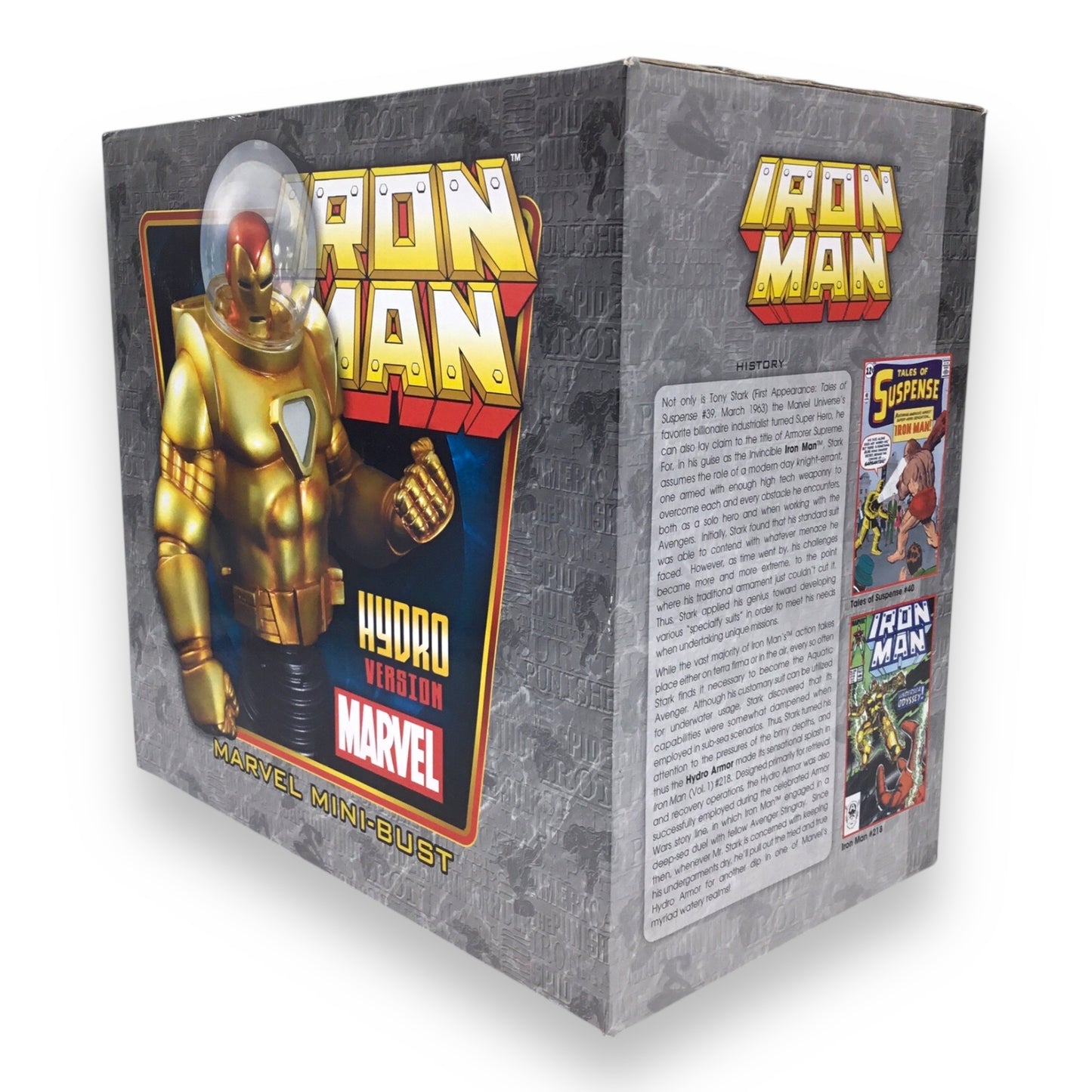 Bowen Designs Iron Man Hydro Version Marvel Mini-Bust (Limited Edition Collectible)