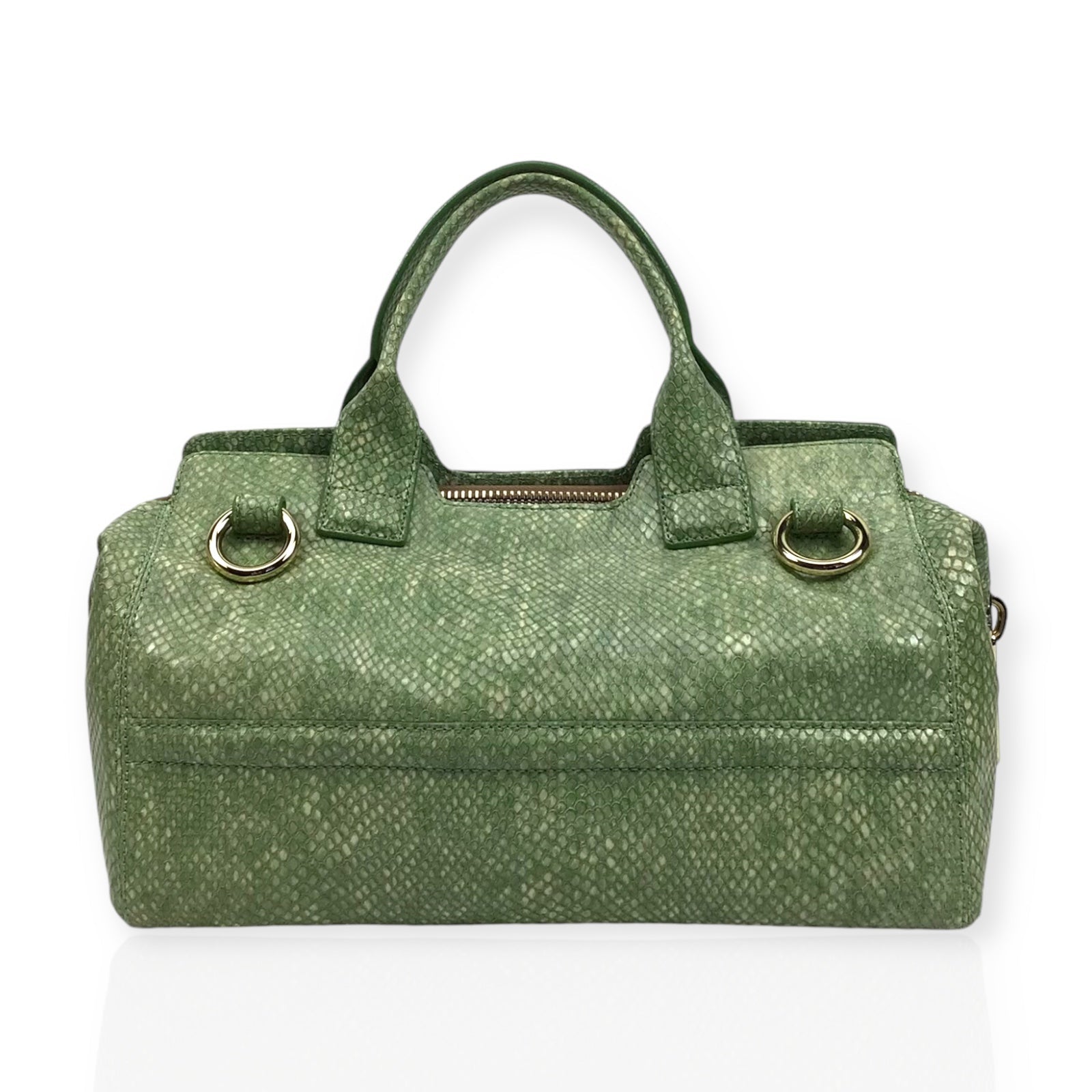 Brahmin Hingham Mint Green Atelier Satchel - Chic Luxury Handbag