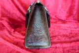 Brahmin Small Black Camille Satchel Hand Bag