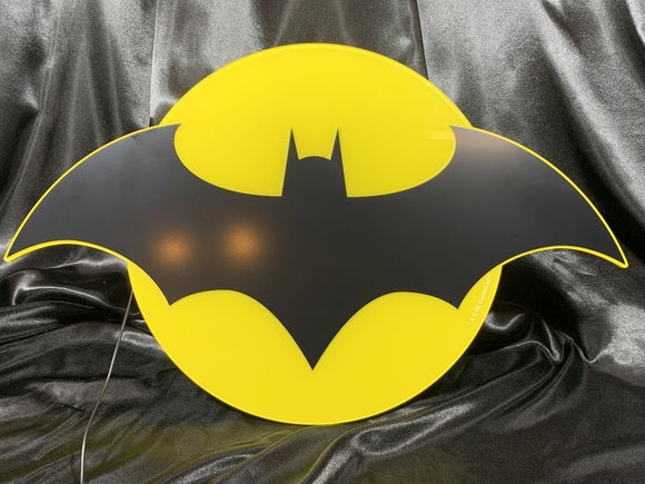 Brandlite Large Batman Logo Wall Light Poster