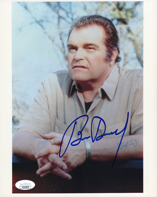 Brian Dennehy Signed Photo 8x10, Brian Dennehy Autograph of Rambo, JSA and PSA Letter Double Certified Authentic UU42395