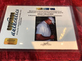 Brian Urlacher Bears Certified Authentic Autographed Mini-helmet Shadowbox