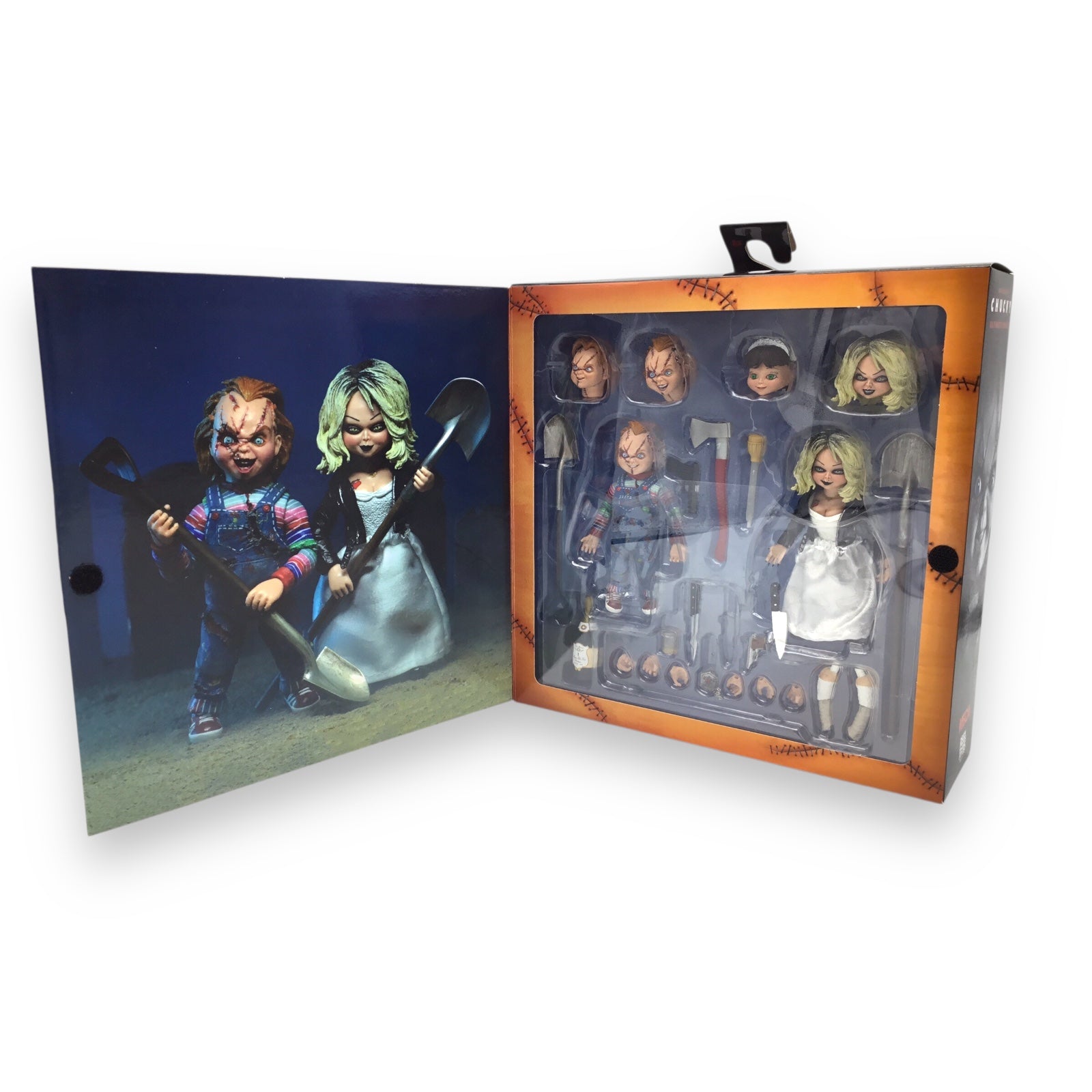 Bride of Chucky Ultimate Chucky & Tiffany Figure Set Neca Sealed