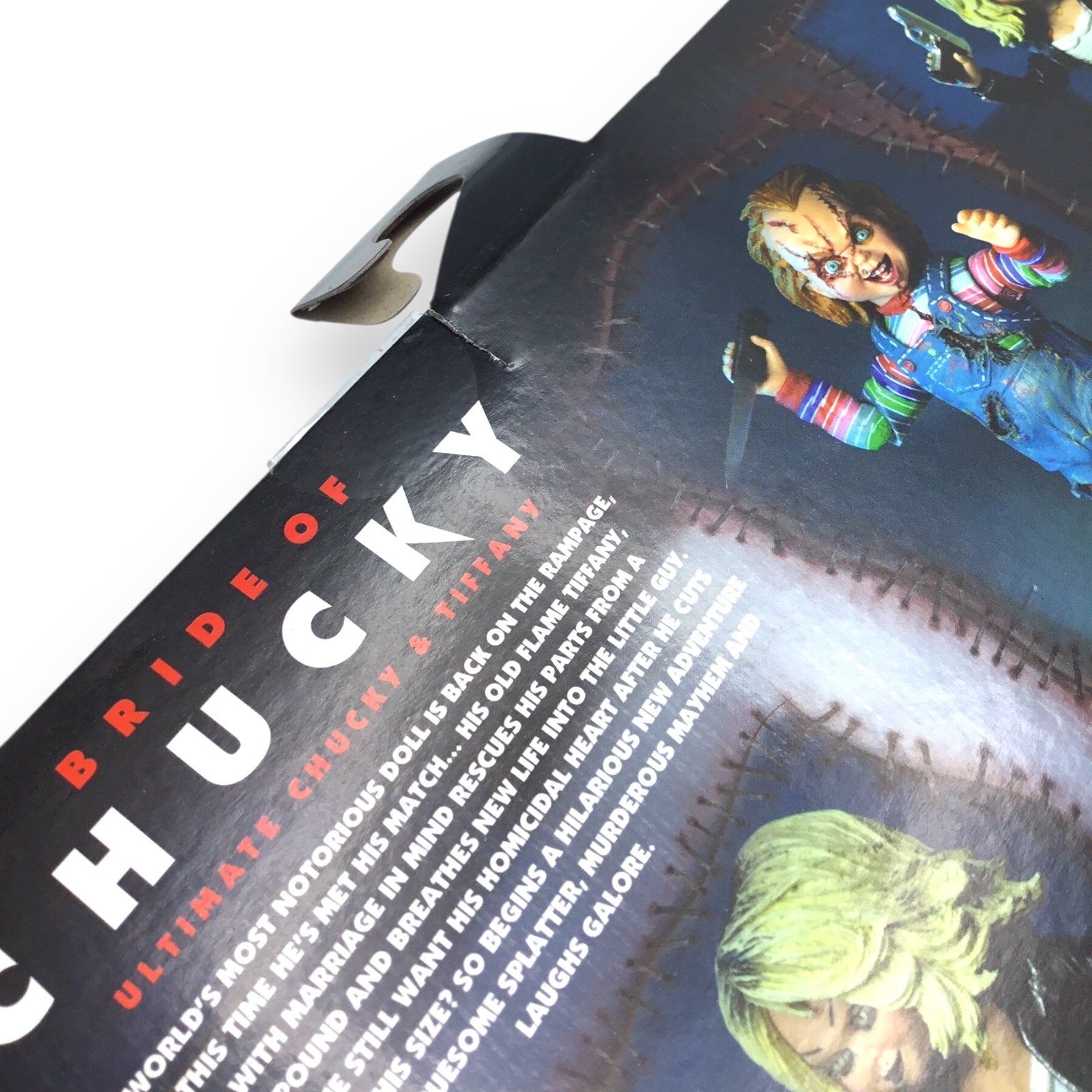 Bride of Chucky Ultimate Chucky & Tiffany Figure Set Neca Sealed
