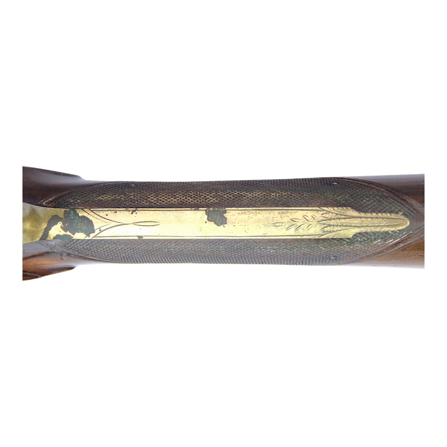 British Flintlock Blunderbuss with Spring Bayonet by W. Bond, London