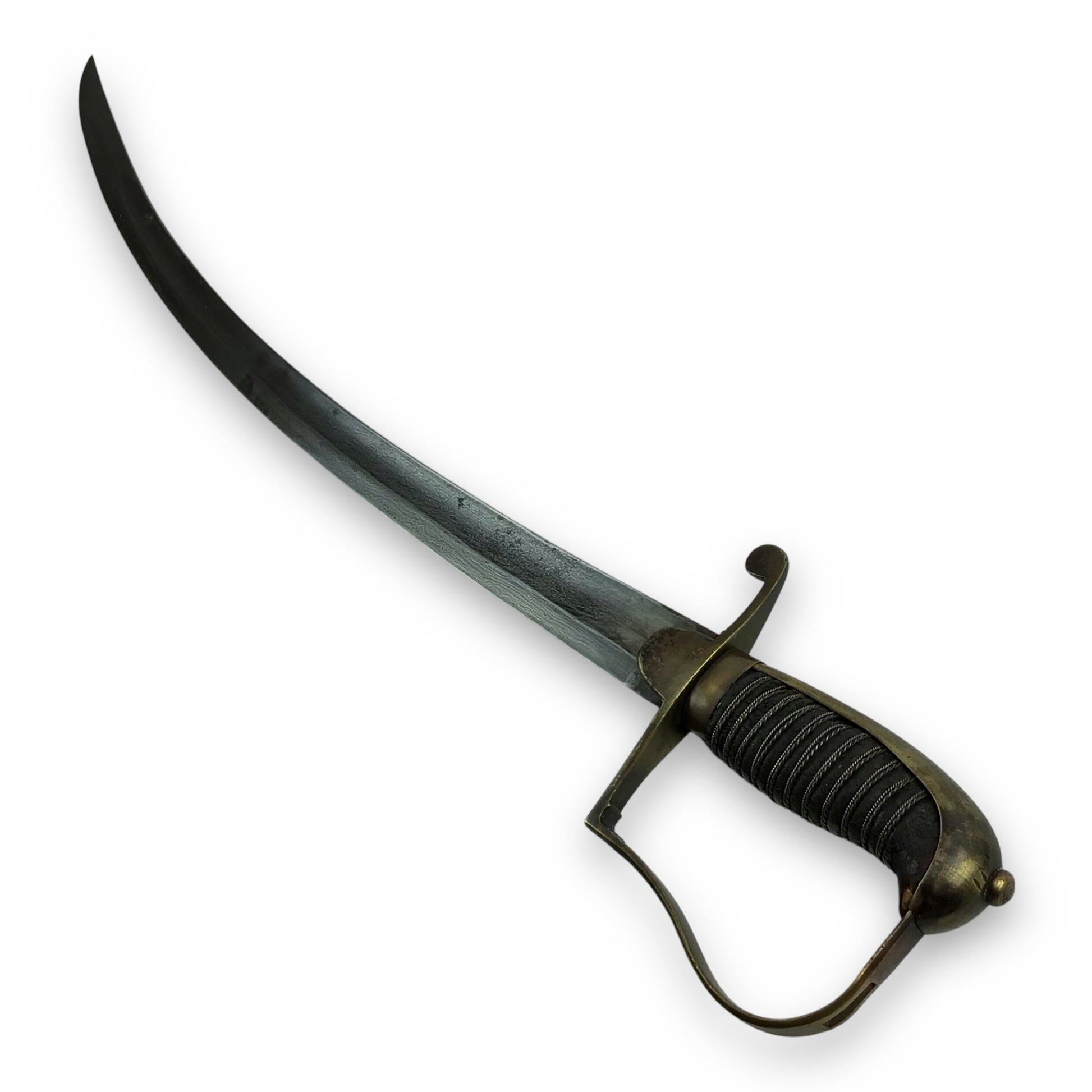 British Napoleonic Cavalry Sword w/ Damascus Blade | ca. 1799–1815