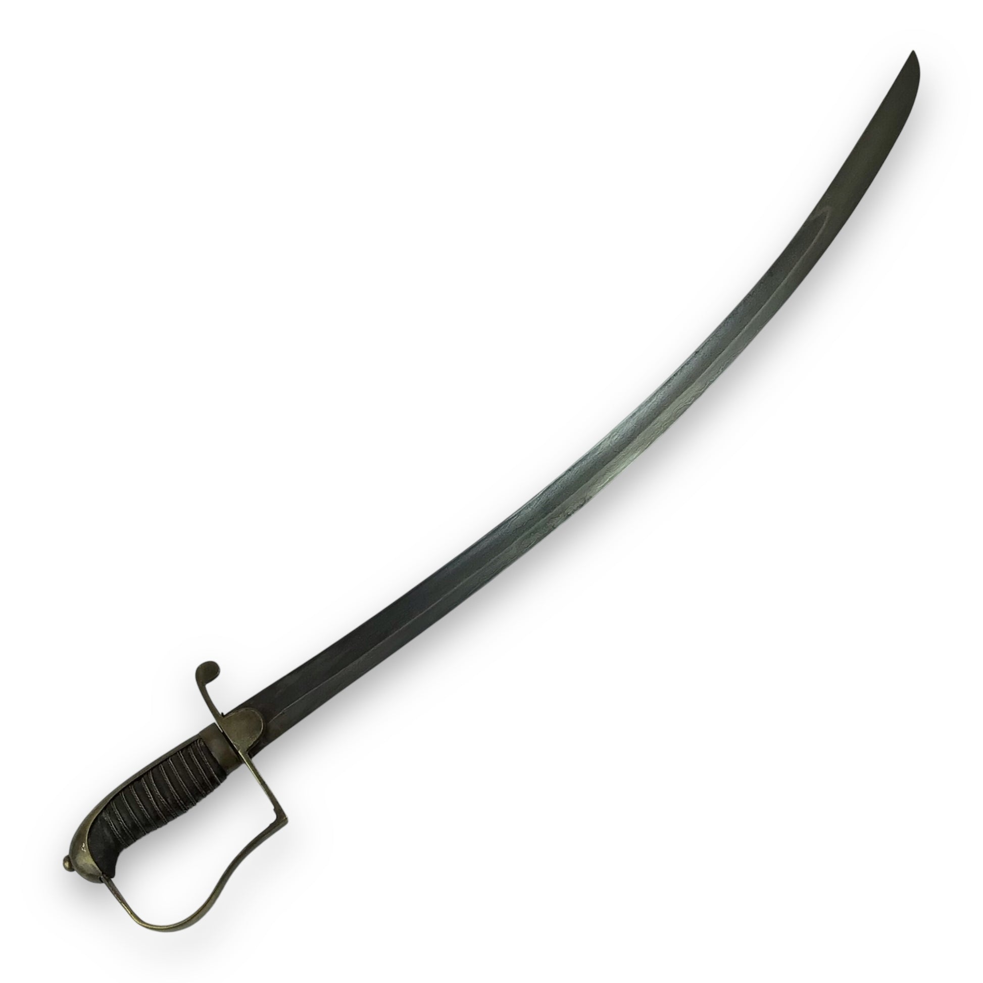 British Napoleonic Cavalry Sword w/ Damascus Blade | ca. 1799–1815