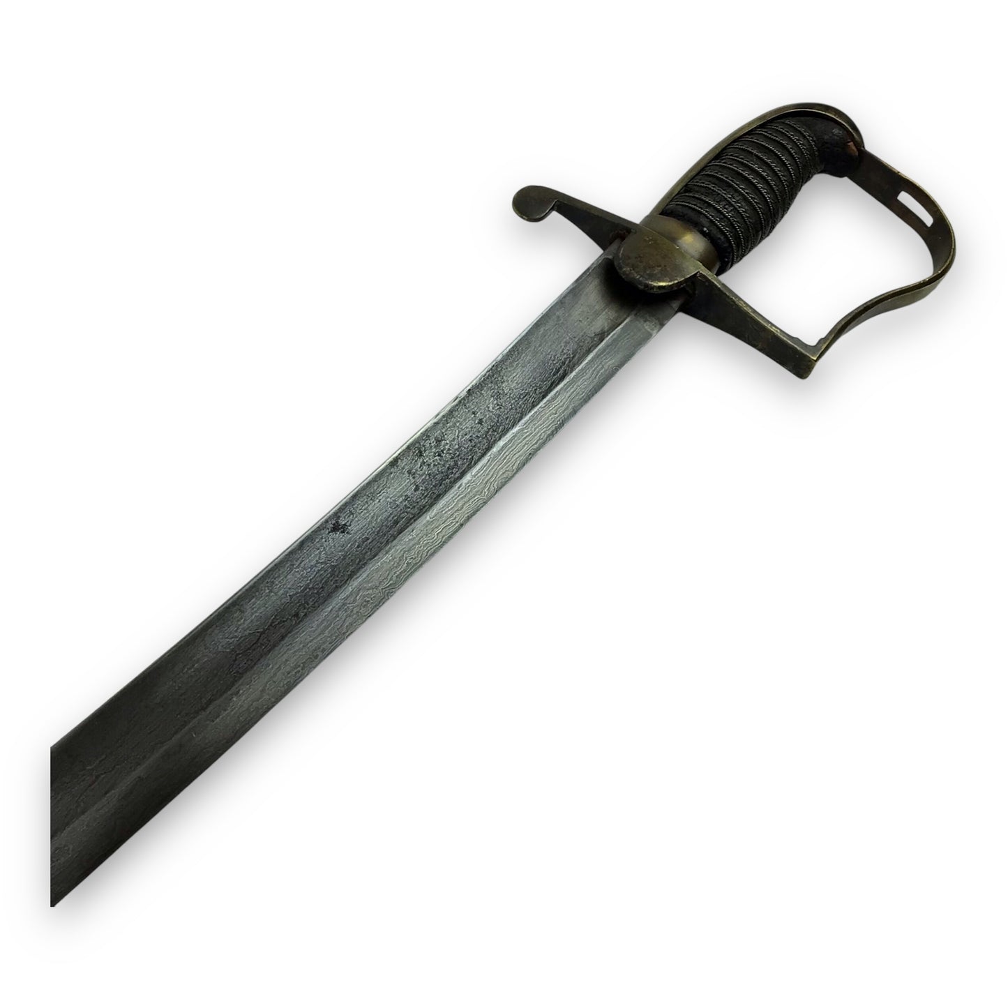 British Napoleonic Cavalry Sword w/ Damascus Blade | ca. 1799–1815