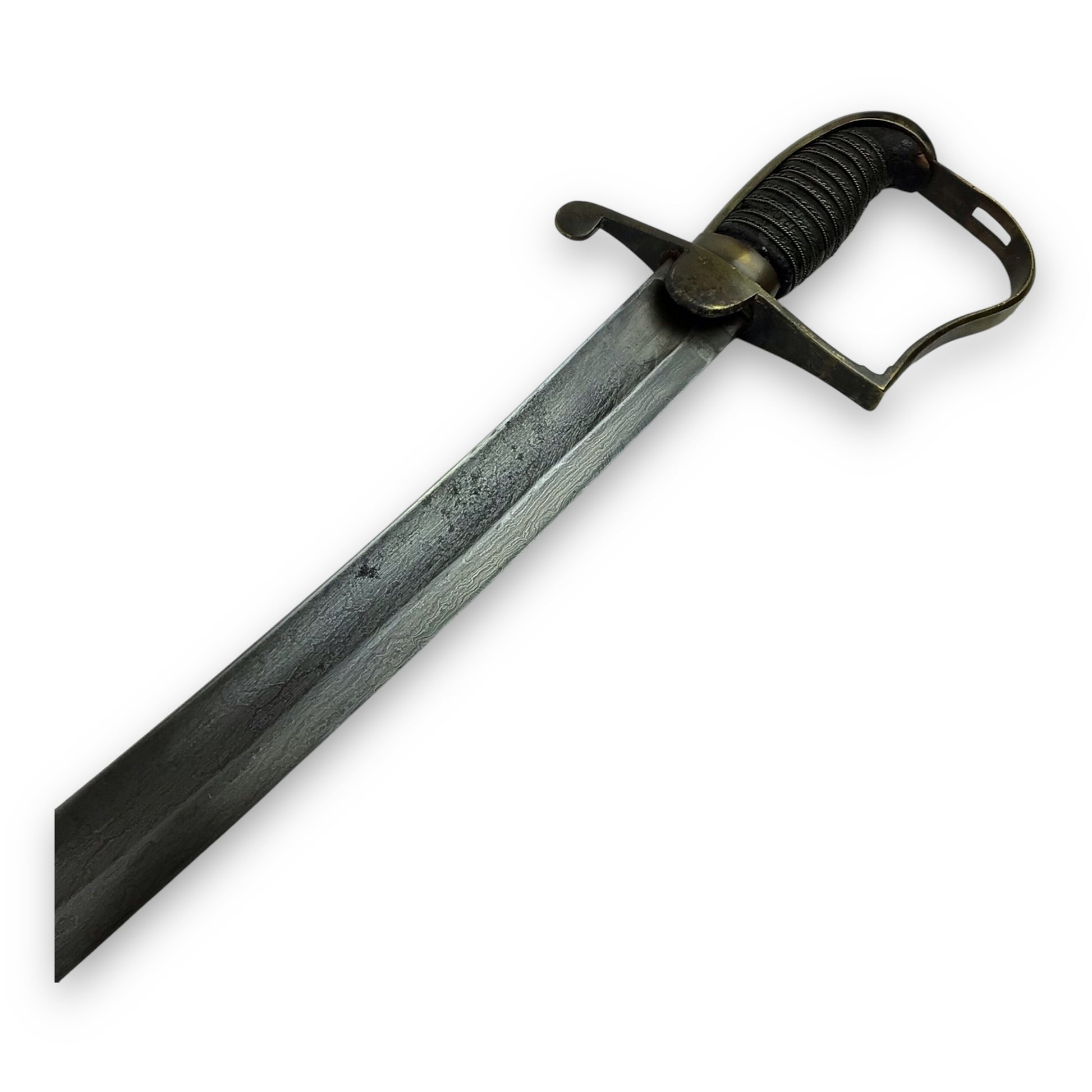 British Napoleonic Cavalry Sword w/ Damascus Blade | ca. 1799–1815