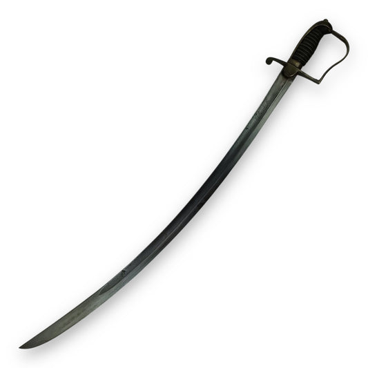 British Napoleonic Cavalry Sword w/ Damascus Blade | ca. 1799–1815