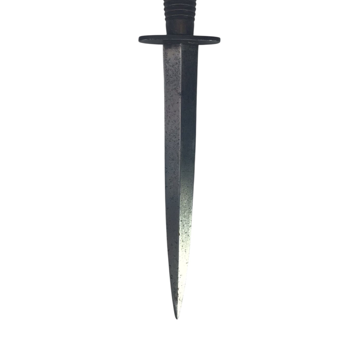 British Post-WW2 Fairbairn Sykes Fighting Knife with Scabbard
