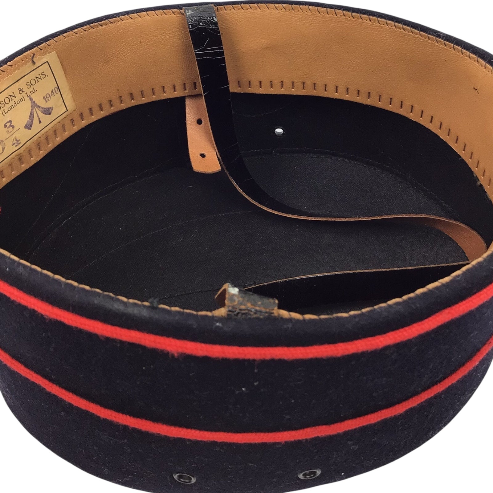 British WW2 3rd Gurkha Rifles Pillbox Hat (1940)