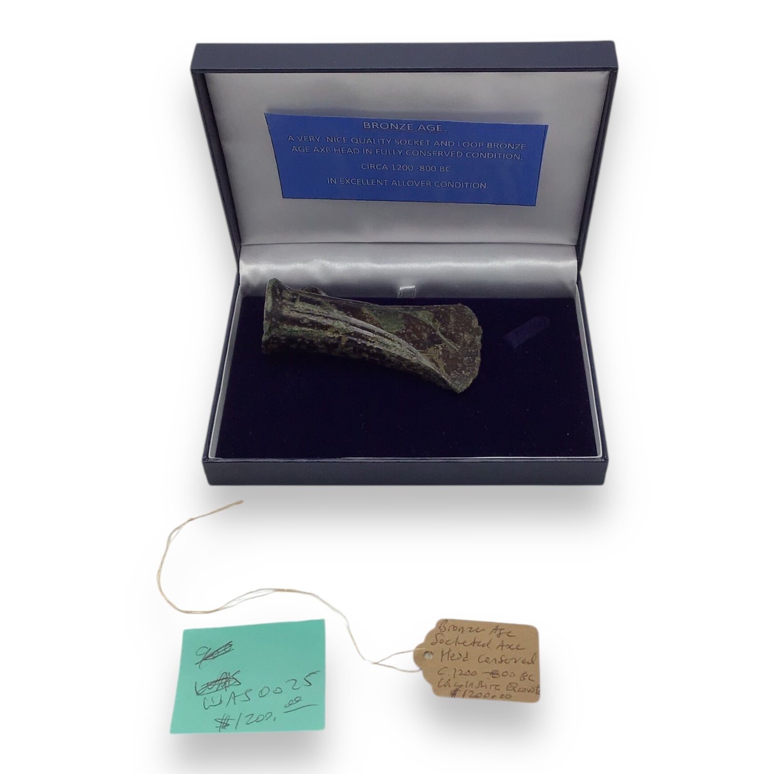 Bronze Age Socketed & Loop Axe Head | c. 1200–800 BC