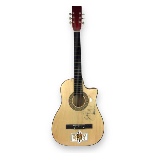 Brooks & Dunn Signed Acoustic Guitar w/ JSA COA – 39" Display Size