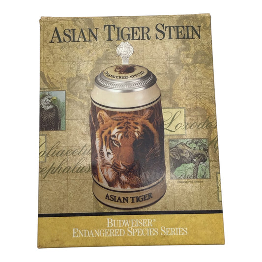 Budweiser Asian Tiger Stein - Endangered Species Series