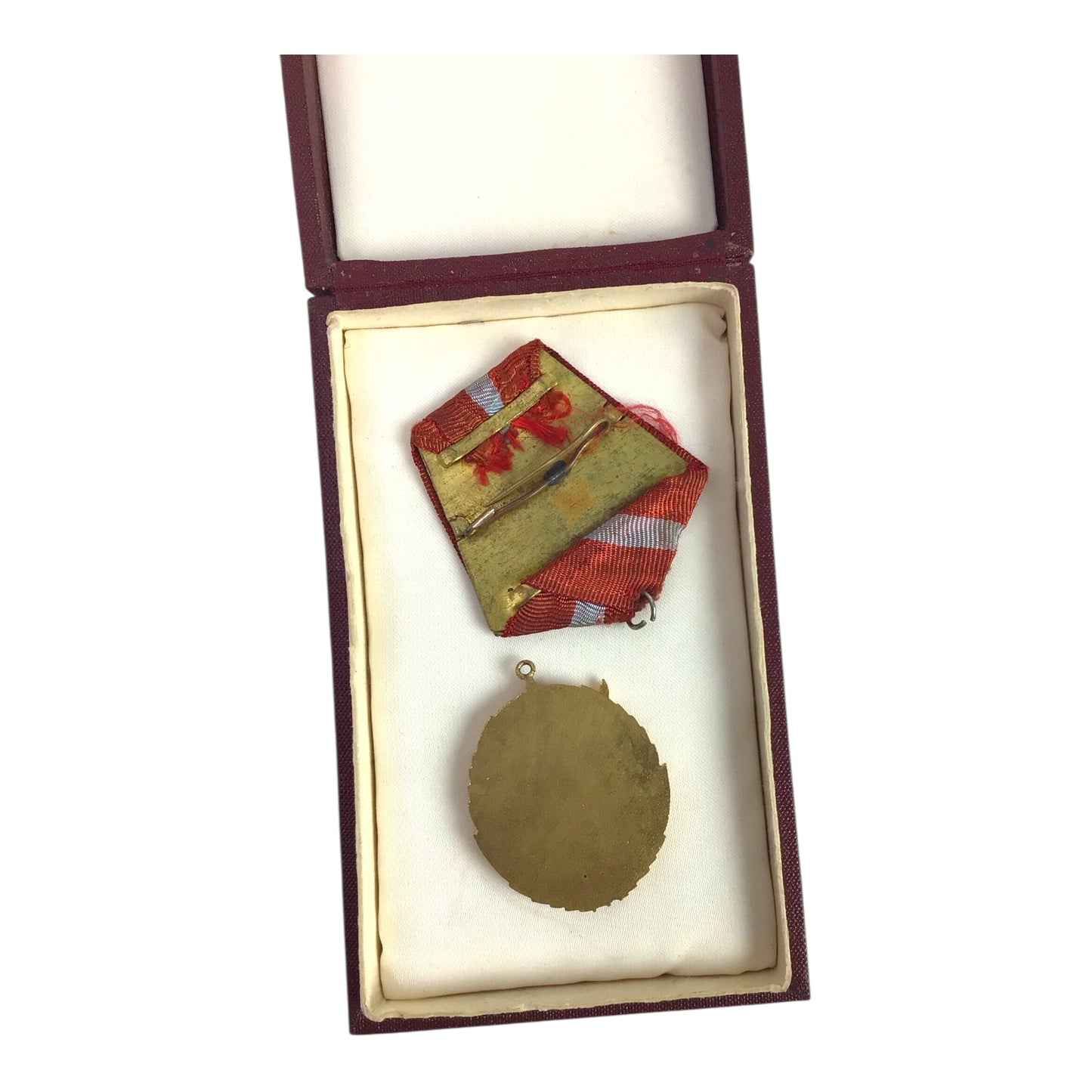 Bulgarian Cold War Order of the Red Banner of Labor, 4th Variation, SN#6131 w/ Display Box c.1950–69