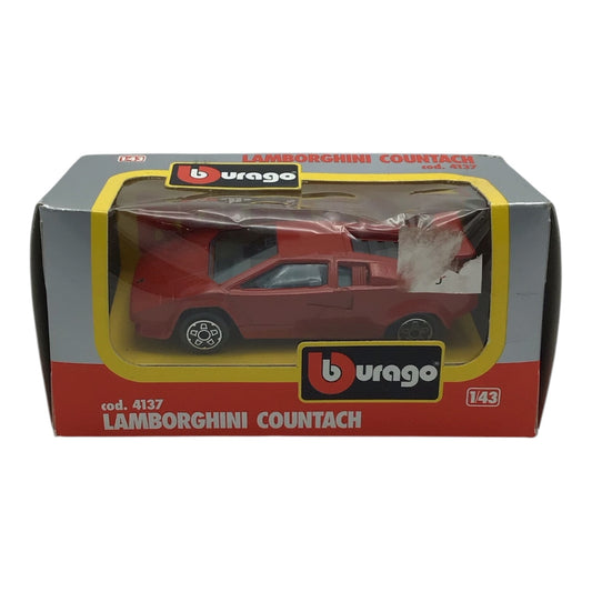 Burago Lamborghini Countach 1:43 Scale Die Cast Car