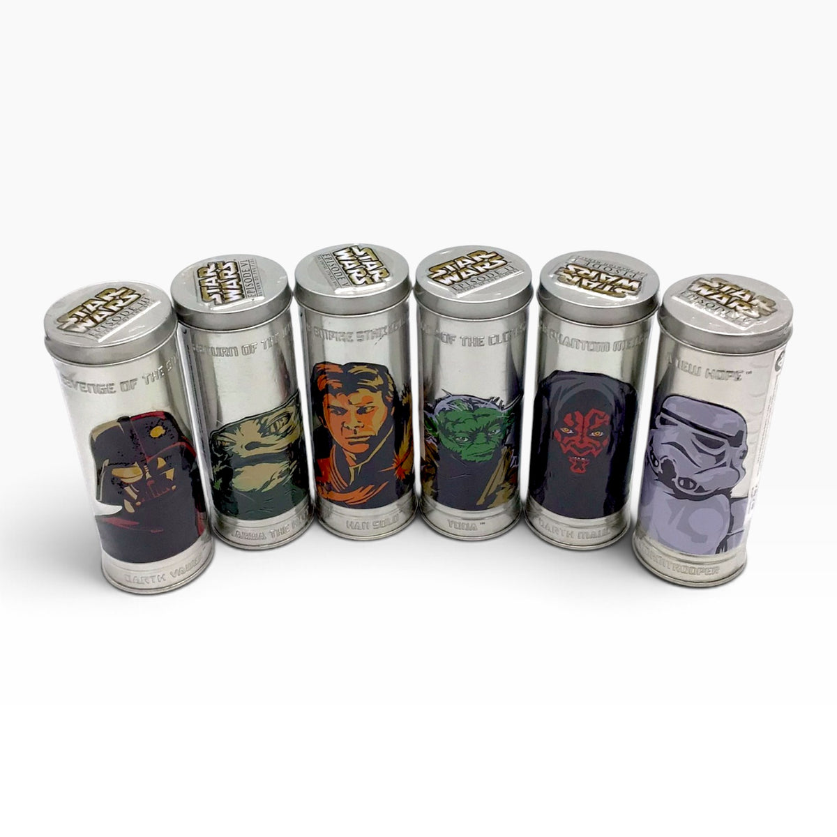 Burger King 2005 Star Wars Complete the Saga Watches Set of 6 – Sealed Tins – Vintage Collectible