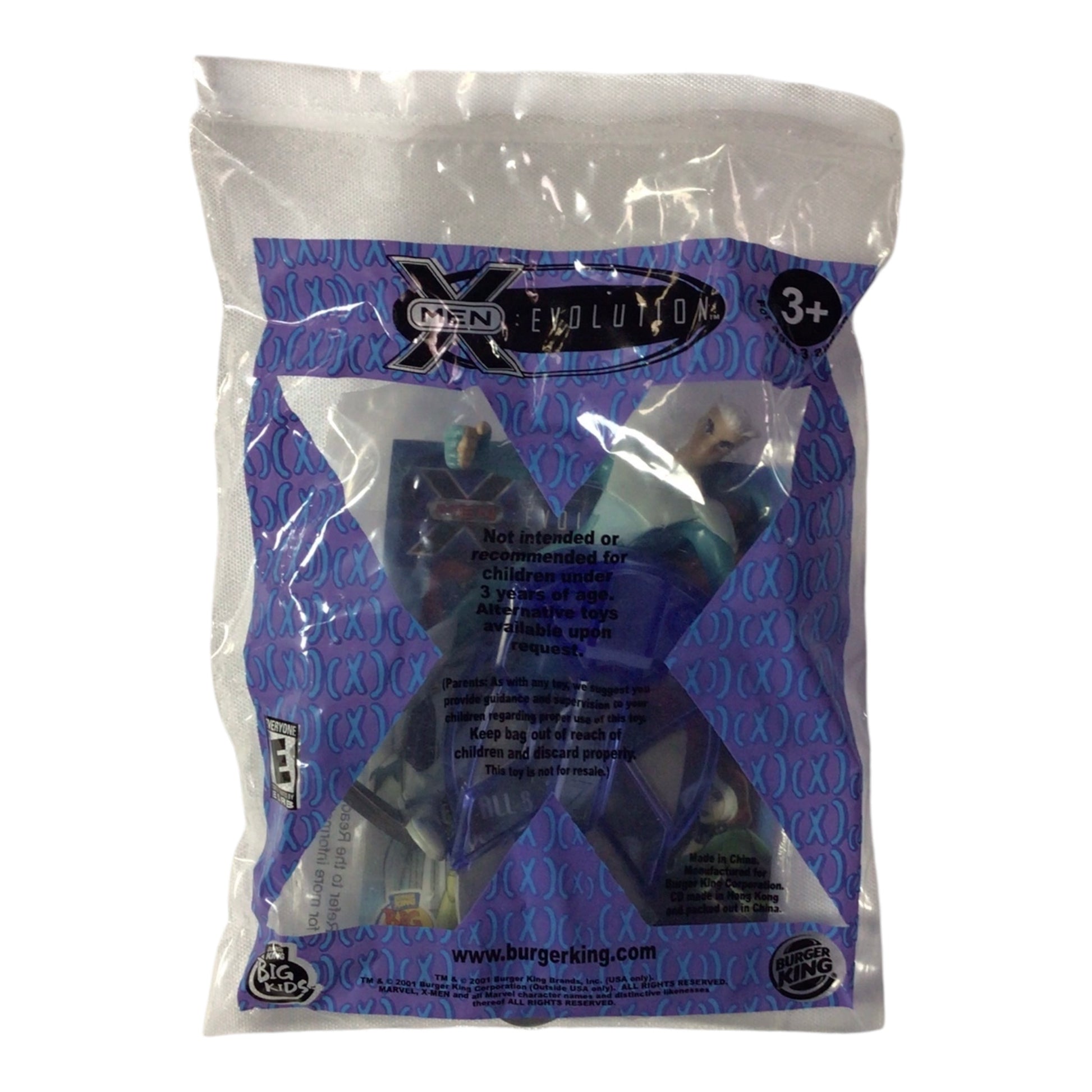 Burger King X-Men Evolution Promo Toy Lot w/ Mini CDs - 14 Figures, All Sealed