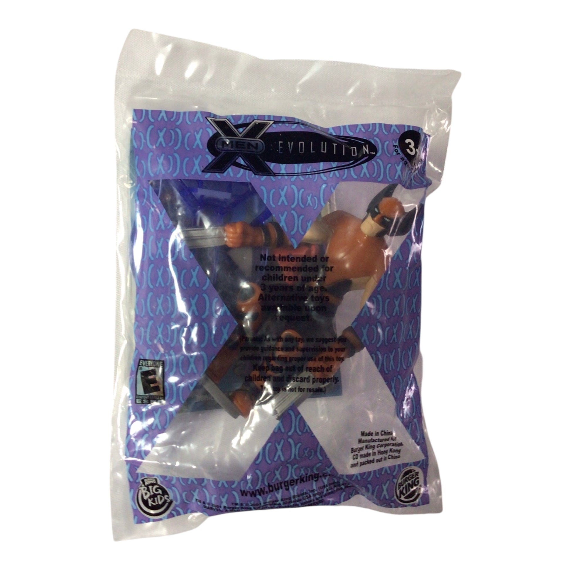 Burger King X-Men Evolution Promo Toy Lot w/ Mini CDs - 14 Figures, All Sealed