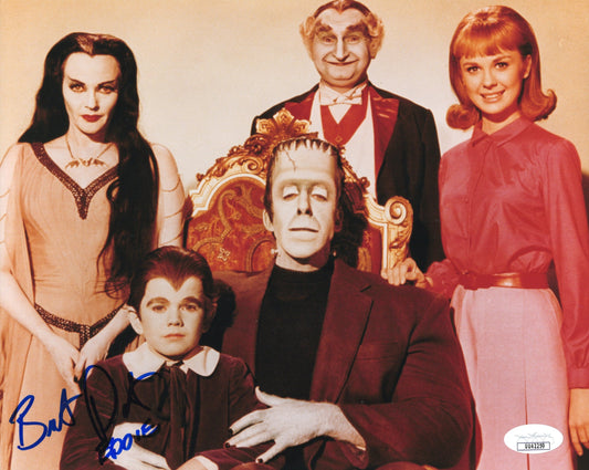 Butch Patrick The Munsters Signed Photo 8x10, JSA & PSA Double Certified