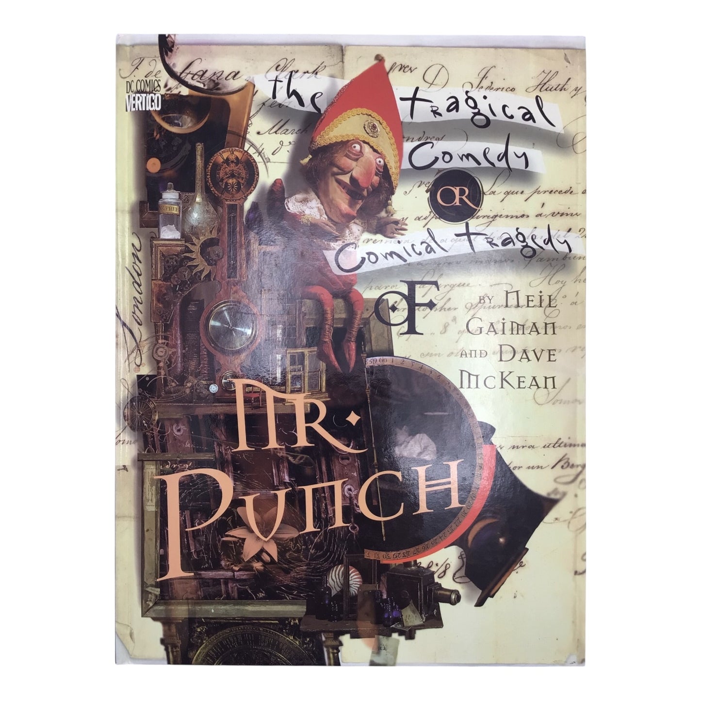 The Tragical Comedy or Comical Tragedy of Mr. Punch Hardcover – DC Comics / Vertigo
