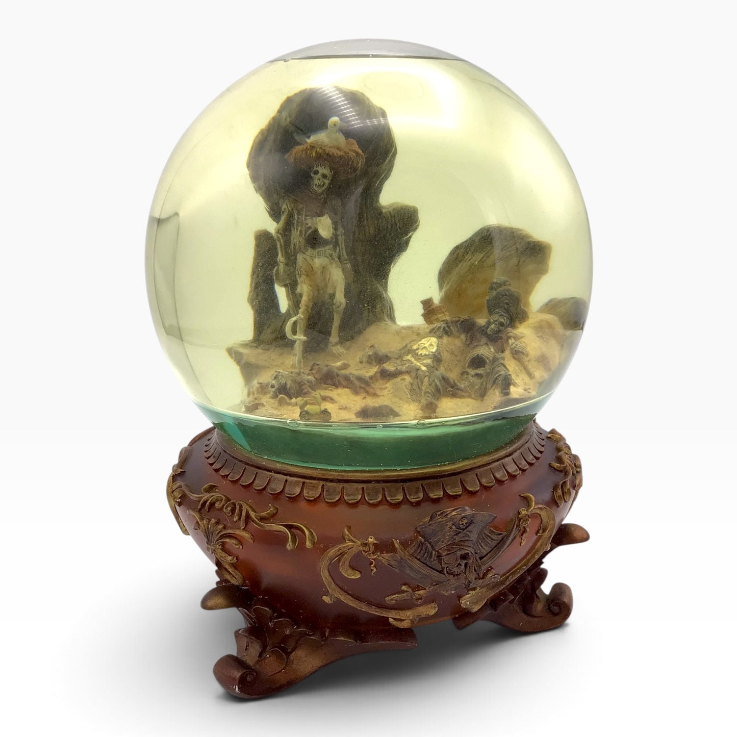 Disney Pirates of the Caribbean Musical Water Globe #95602 – Pirate Grotto Snow Globe