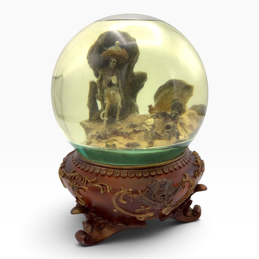 Disney Pirates of the Caribbean Musical Water Globe #95602 – Pirate Grotto Snow Globe