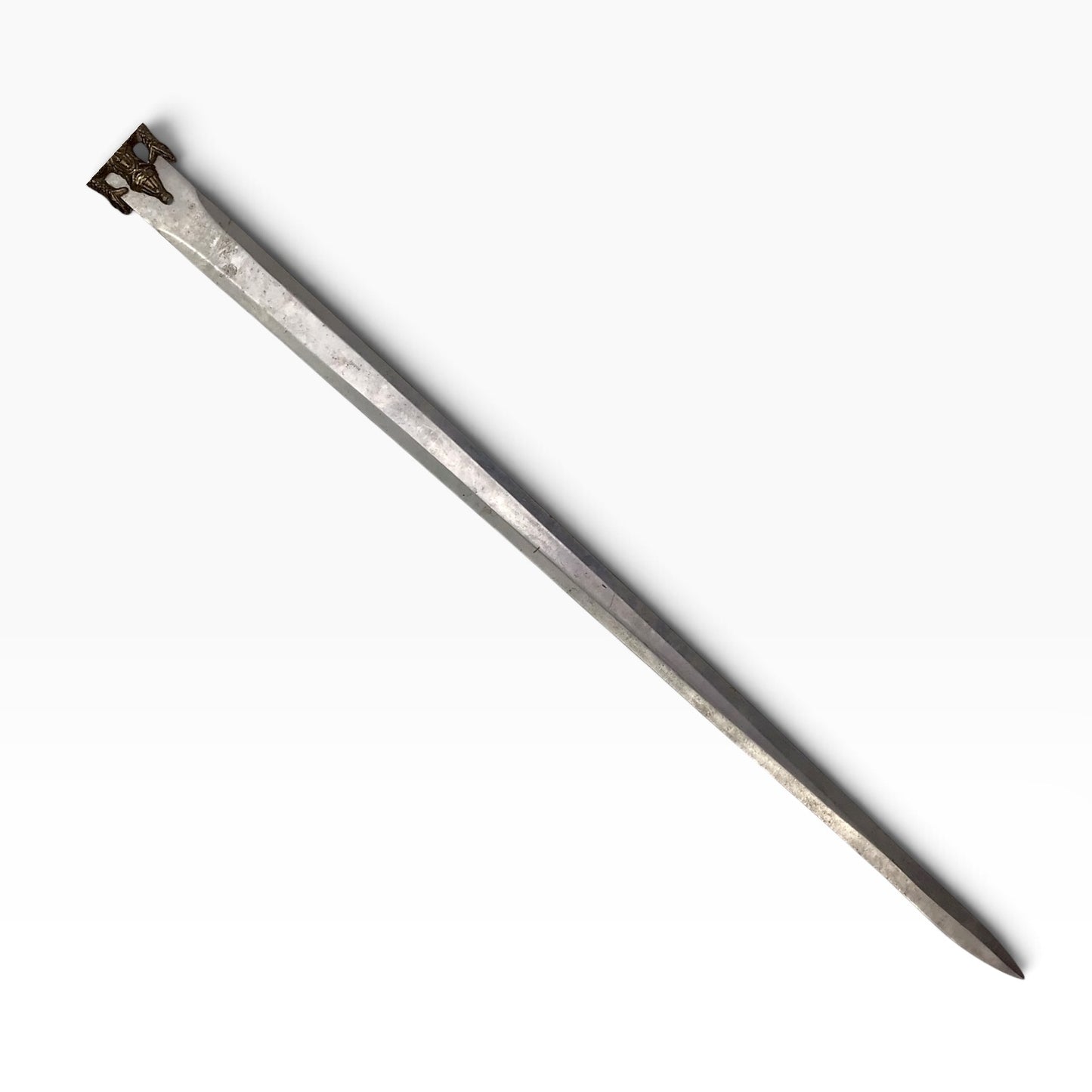 Demon Head Snake Handle Medieval Warrior Vintage 40" Sword – Fantasy Gothic Display