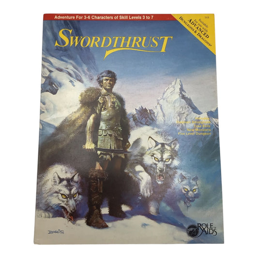 Advanced Dungeons & Dragons Role Aids Swordthrust (1984)