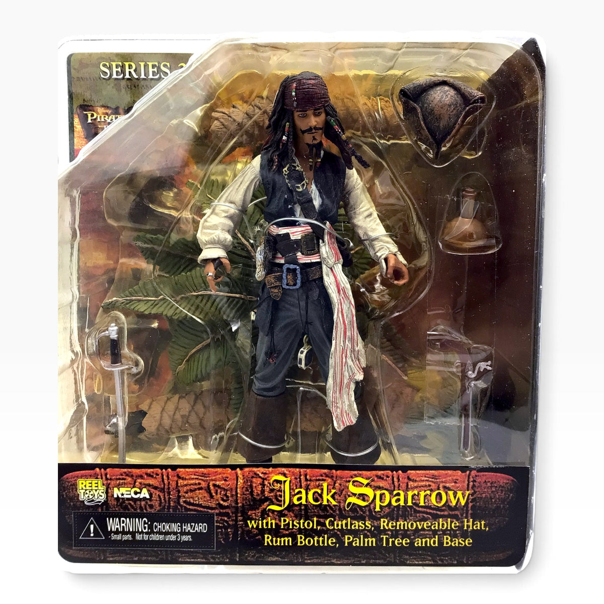 Pirates of the Caribbean: Dead Man's Chest Jack Sparrow Series 2 Action Figure – NECA