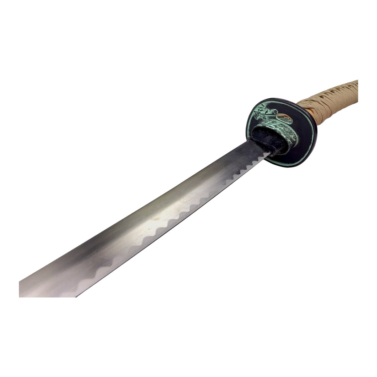 43" Samurai Reverse Jintachi Sword – Hardwood Handle