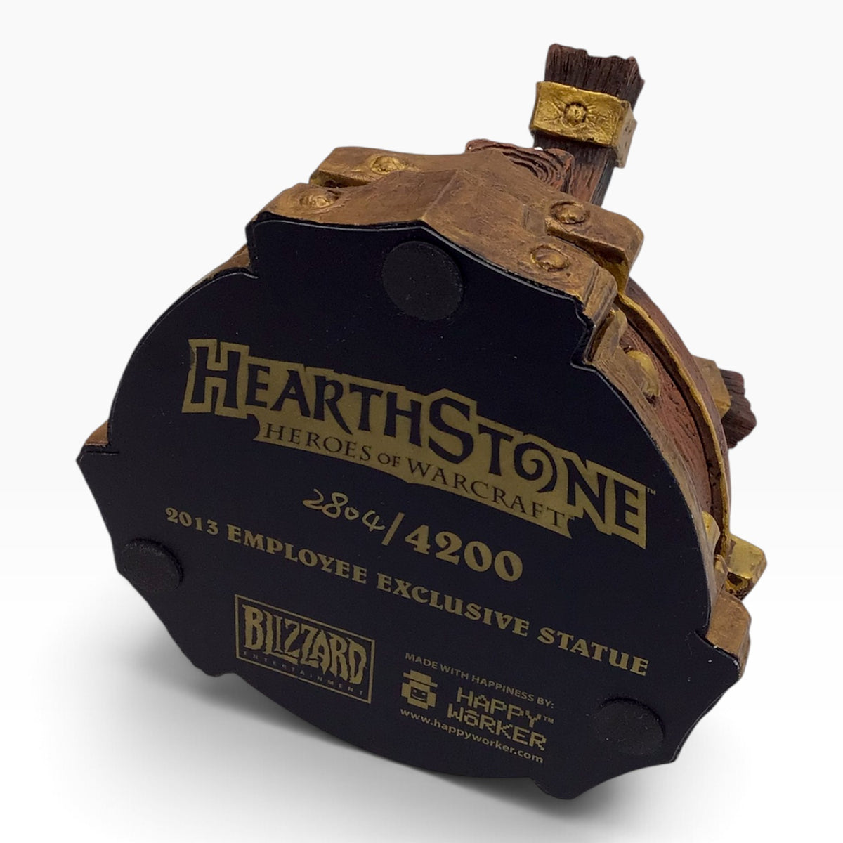 2013 Blizzard Employee Exclusive Glowing Hearthstone Sculpt – Holiday Gift with Original Box