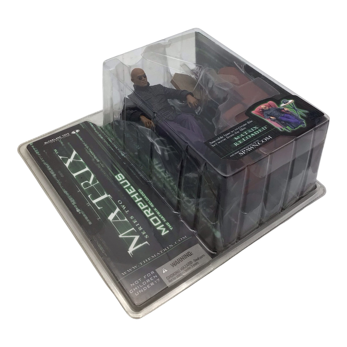 The Matrix Series 2 Morpheus The Matrix Reloaded Figure - McFarlane 2003