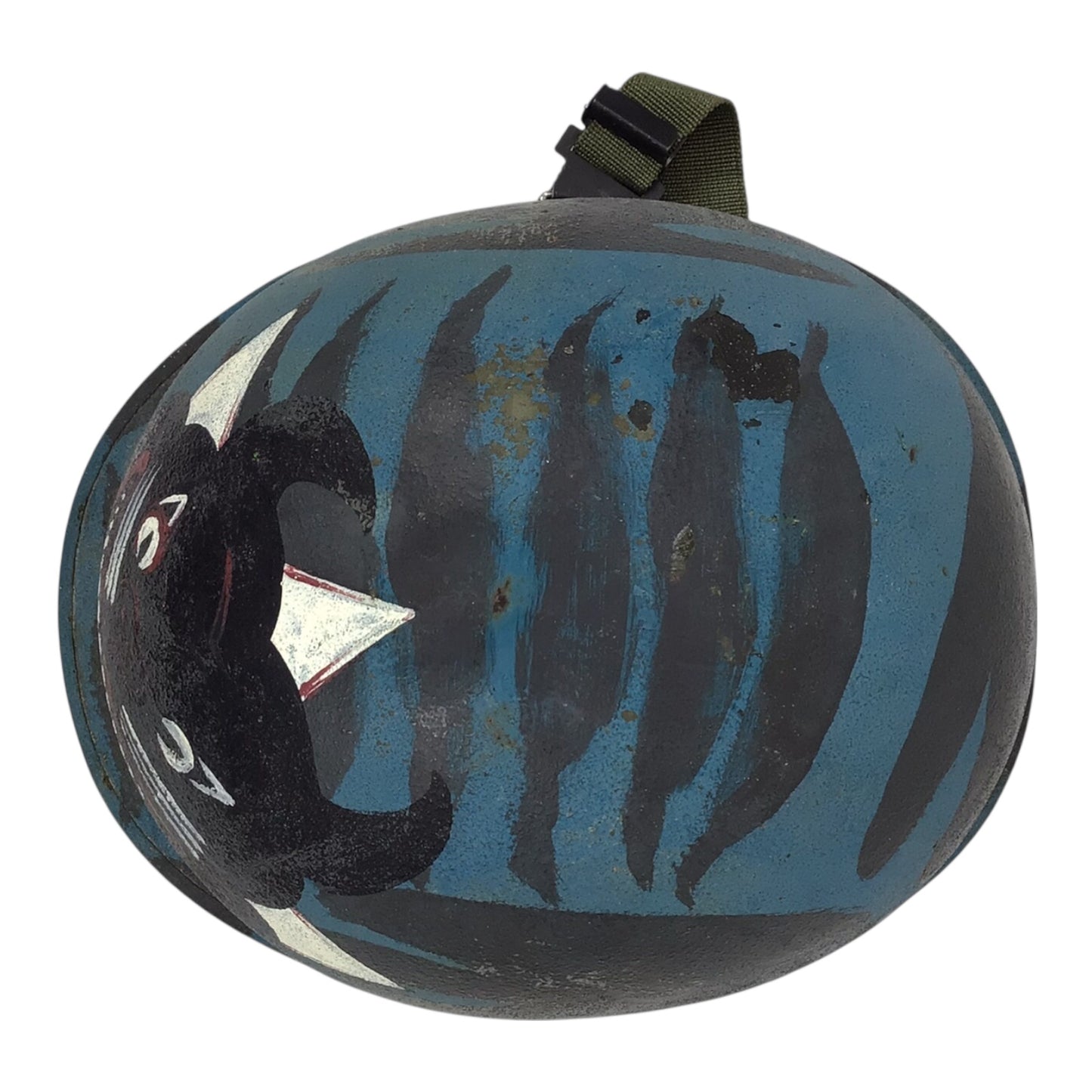 Complete U.S. Vietnam War M1 Helmet South Vietnamese Ranger (Biệt Động Quân) w/ Matching Bertet