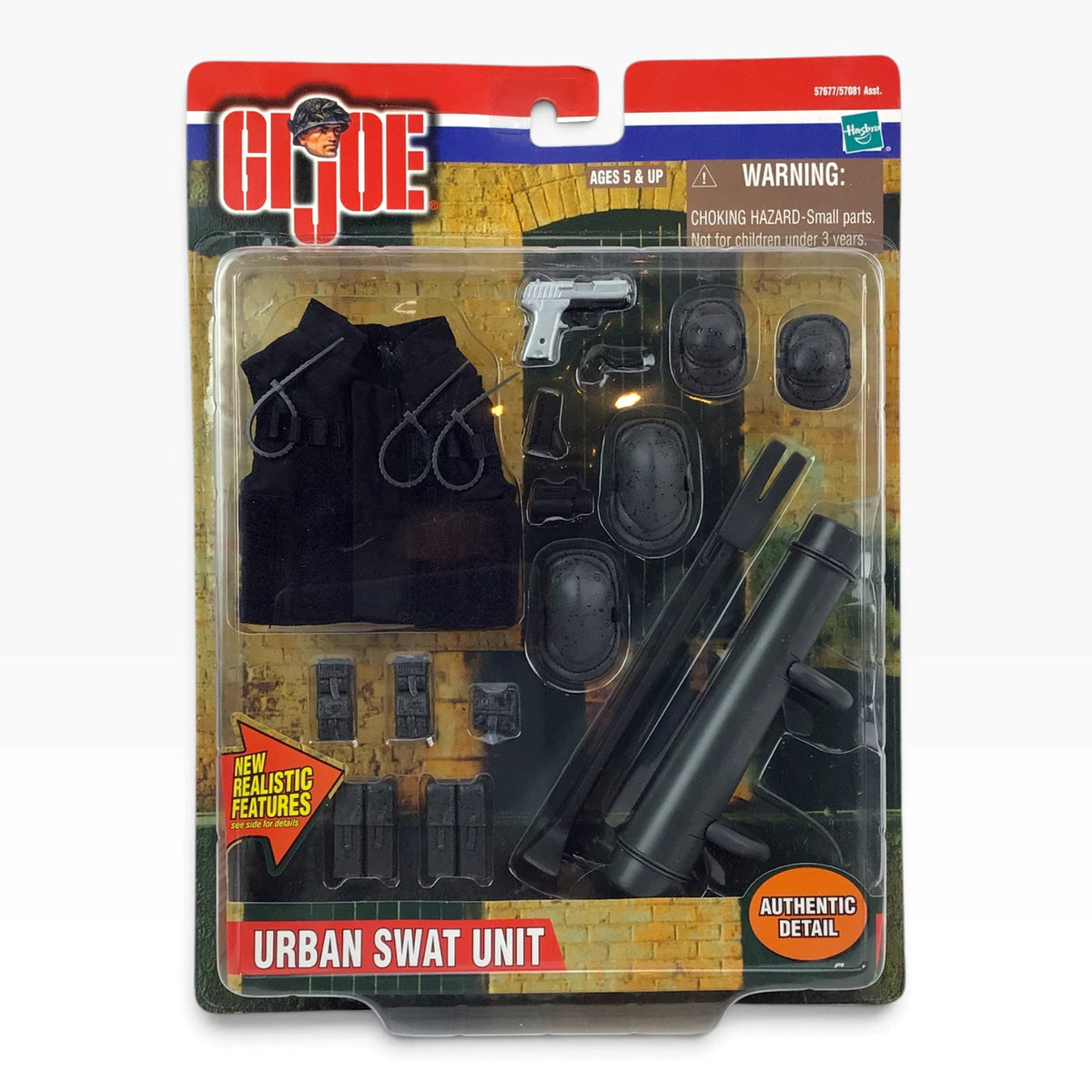 GI Joe Urban SWAT Unit & U.S. Army Desert Soldier Mission Gear Sets – Hasbro #57677 / #57752